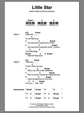 Cover icon of Little Star sheet music for piano solo (chords, lyrics, melody) by Stina Nordenstam, intermediate piano (chords, lyrics, melody)