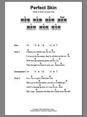 Cover icon of Perfect Skin sheet music for piano solo (chords, lyrics, melody) by Lloyd Cole, intermediate piano (chords, lyrics, melody)