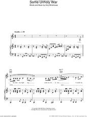 Cover icon of Some Unholy War sheet music for voice, piano or guitar by Amy Winehouse, intermediate skill level