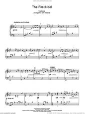 Cover icon of The First Noel sheet music for piano solo by Jim Brickman, intermediate skill level
