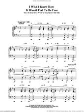 Cover icon of I Wish I Knew How It Would Feel To Be Free sheet music for piano solo by Billy Taylor and Miscellaneous, intermediate skill level