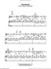 Cover icon of Homesick sheet music for voice, piano or guitar by The Vines and Craig Nicholls, intermediate skill level
