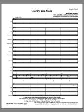 Cover icon of Glorify You Alone (complete set of parts) sheet music for orchestra/band (Orchestra) by Camp Kirkland, Shannon Alford and Sion Alford, intermediate skill level