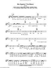 Cover icon of Me Against The Music sheet music for voice and other instruments (fake book) by Britney Spears, Madonna, Christopher Stewart, Dorian Hardnett and Terius Nash, intermediate skill level