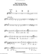 Cover icon of Not Coming Home sheet music for voice and other instruments (fake book) by Maroon 5, Adam Levine, Jesse Carmichael and Ryan Dusick, intermediate skill level