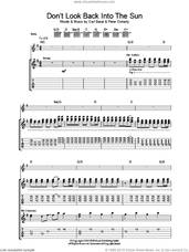 Cover icon of Don't Look Back Into The Sun sheet music for guitar (tablature) by Pete Doherty, The Libertines and Carl Barat, intermediate skill level