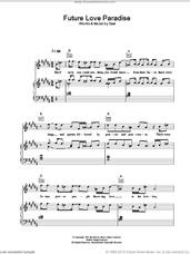 Cover icon of Future Love Paradise sheet music for voice, piano or guitar by Manuel Seal, intermediate skill level
