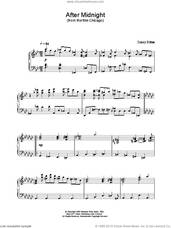Cover icon of After Midnight sheet music for piano solo by Danny Elfman, intermediate skill level