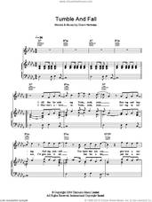 Cover icon of Tumble And Fall sheet music for voice, piano or guitar by Feeder and Grant Nicholas, intermediate skill level