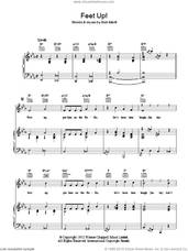 Cover icon of Feet Up sheet music for voice, piano or guitar by Bob Merrill, intermediate skill level