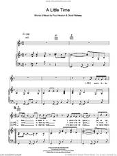 Cover icon of A Little Time sheet music for voice, piano or guitar by The Beautiful South, David Rotheray and Paul Heaton, intermediate skill level