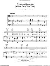 Cover icon of Christmas Dreaming sheet music for voice, piano or guitar by Frank Sinatra, Irving Gordon and Lester Lee, intermediate skill level