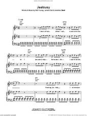 Cover icon of Jealousy sheet music for voice, piano or guitar by Will Young, James Eliot and Jemima Stilwell, intermediate skill level