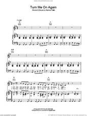 Cover icon of Turn Me On Again sheet music for voice, piano or guitar by Nerina Pallot, intermediate skill level
