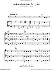 Cover icon of Oh, Baby Mine (I Get So Lonely) sheet music for voice, piano or guitar by Anne Shelton and Pat Ballard, intermediate skill level