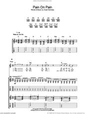 Cover icon of Pain On Pain sheet music for guitar (tablature) by Feeder and Grant Nicholas, intermediate skill level