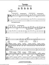 Cover icon of Tender sheet music for guitar (tablature) by Feeder and Grant Nicholas, intermediate skill level