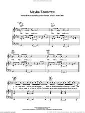 Cover icon of Maybe Tomorrow sheet music for voice, piano or guitar by Stereophonics, Kelly Jones, Richard Jones and Stuart Cable, intermediate skill level