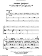 Cover icon of Who's Laughing Now sheet music for voice, piano or guitar by Jessie J, George Astasio, Jason Pebworth, Jessica Cornish, Jonathan Shave, Kyle Abrahams, Peter Ighile and Talay Riley, intermediate skill level