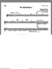 Cover icon of We Still Believe (complete set of parts) sheet music for orchestra/band by Kathryn Scott and Cliff Duren, intermediate skill level