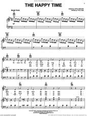Cover icon of The Happy Time (from The Happy Time) sheet music for voice, piano or guitar by Kander & Ebb, Fred Ebb and John Kander, intermediate skill level