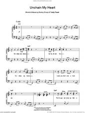 Cover icon of Unchain My Heart sheet music for voice and piano by Ray Charles, Bobby Sharp and Teddy Powell, intermediate skill level