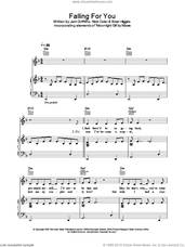 Cover icon of Falling For You sheet music for voice, piano or guitar by Jem, Brian Higgins, Jem Griffiths and Nick Coler, intermediate skill level