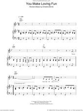 Cover icon of You Make Loving Fun sheet music for voice, piano or guitar by Fleetwood Mac and Christine McVie, intermediate skill level