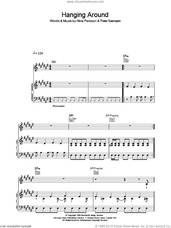 Cover icon of Hanging Around sheet music for voice, piano or guitar by The Cardigans, Nina Persson and Peter Svensson, intermediate skill level