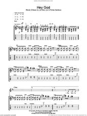 Cover icon of Hey God sheet music for guitar (tablature) by Bon Jovi and Richie Sambora, intermediate skill level