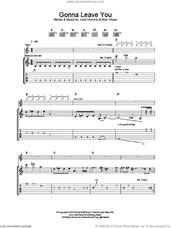 Cover icon of Gonna Leave You sheet music for guitar (tablature) by Queens Of The Stone Age, Josh Homme and Nick Oliveri, intermediate skill level
