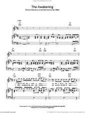 Cover icon of The Awakening sheet music for voice, piano or guitar by James Morrison and Dan Wilson, intermediate skill level