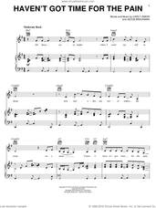 Cover icon of Haven't Got Time For The Pain sheet music for voice, piano or guitar by Carly Simon and Jacob Brackman, intermediate skill level