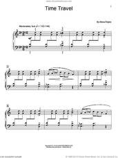 Cover icon of Time Travel sheet music for piano solo (elementary) by Mona Rejino, beginner piano (elementary)