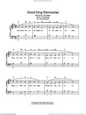 Cover icon of Good King Wenceslas sheet music for voice and piano by John Mason Neale, intermediate skill level