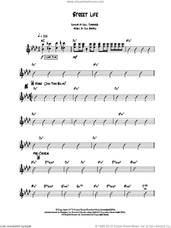 Cover icon of Street Life sheet music for guitar solo (chords) by The Crusaders, Joe Sample and Will Jennings, easy guitar (chords)