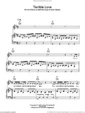 Cover icon of Terrible Love sheet music for voice, piano or guitar by Birdy, Aaron Dessner and Matt Berninger, intermediate skill level