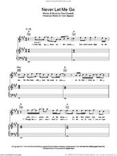 Cover icon of Never Let Me Go sheet music for voice, piano or guitar by Florence And The Machine, Florence Welch, Paul Epworth and Tom Harpoon, intermediate skill level