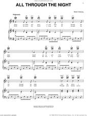 Cover icon of All Through The Night sheet music for voice, piano or guitar, classical score, intermediate skill level