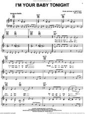 Cover icon of I'm Your Baby Tonight sheet music for voice, piano or guitar by Whitney Houston, Babyface and L.A. Reid, intermediate skill level