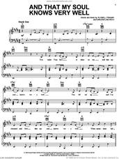 Cover icon of And That My Soul Knows Very Well sheet music for voice, piano or guitar by Darlene Zschech and Russell Fragar, intermediate skill level