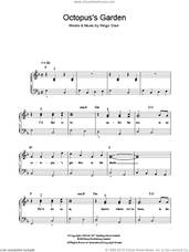 Cover icon of Octopus's Garden sheet music for voice, piano or guitar by Paul McCartney, The Beatles and Ringo Starr, intermediate skill level