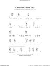 Cover icon of Fairytale Of New York sheet music for ukulele (chords) by Kirsty MacColl & The Pogues, Kirsty MacColl, The Pogues, The Pogues & Kirsty MacColl, Jem Finer and Shane MacGowan, intermediate skill level