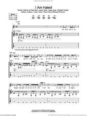 Cover icon of I Am Hated sheet music for guitar (tablature) by Slipknot, Chris Fehn, Corey Taylor, Craig Jones, James Root, Michael Crahan, Mickael Thomson, Nathan Jordison and Paul Gray, intermediate skill level