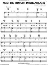 Cover icon of Meet Me Tonight In Dreamland sheet music for voice, piano or guitar by The Mills Brothers, Eddie Condon, Beth Slater Whitson and Leo Friedman, intermediate skill level