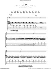 Cover icon of Low sheet music for guitar (tablature) by Coldplay, Chris Martin, Guy Berryman, Jon Buckland and Will Champion, intermediate skill level