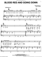 Cover icon of Blood Red And Going Down sheet music for voice, piano or guitar by Tanya Tucker and Curly Putman, intermediate skill level