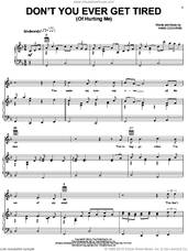 Cover icon of Don't You Ever Get Tired (Of Hurting Me) sheet music for voice, piano or guitar by Willie Nelson, George Jones, Ray Price, Ronnie Milsap and Hank Cochran, intermediate skill level