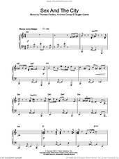 Cover icon of Theme from Sex And The City, (intermediate) sheet music for piano solo by Thomas Findlay, Andrew Cocup and Douglas Cuomo, intermediate skill level