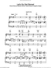 Cover icon of Let's Go Get Stoned sheet music for voice, piano or guitar by Ray Charles, Josephine Armstead, Nickolas Ashford and Valerie Simpson, intermediate skill level
